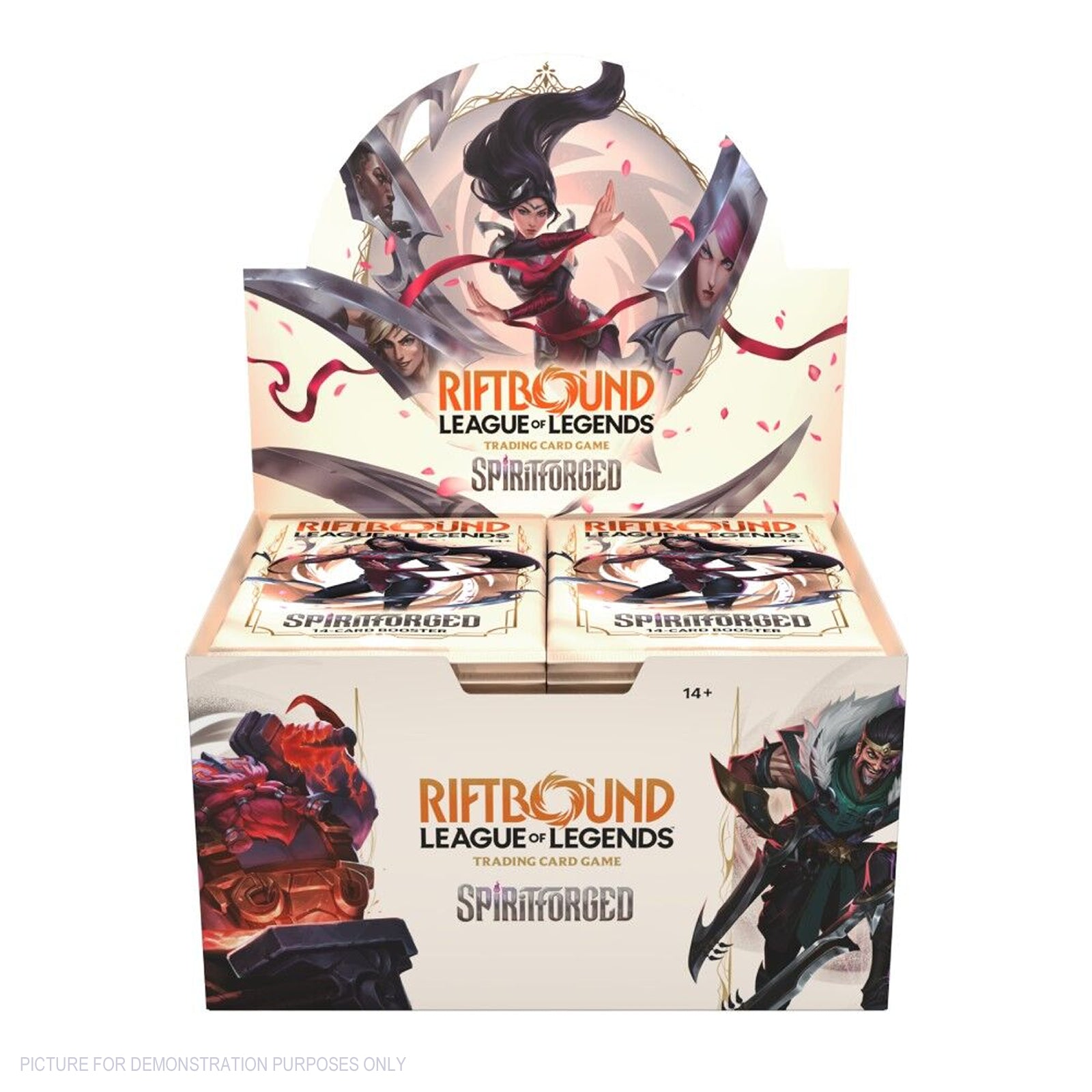 Riftbound League of Legends TCG – SPIRITFORGED Sealed Booster Box of 24 Packs